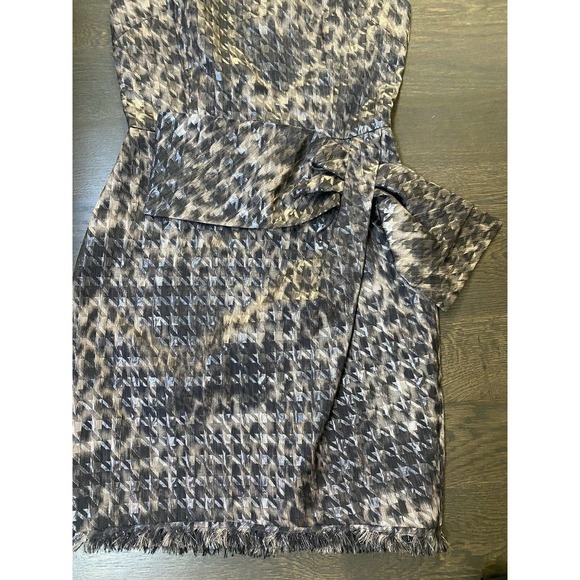2B.Rych‎ Metallic Houndstooth Sheath Dress ~4~Beautiful - Picture 5 of 6